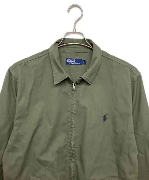 POLO RALPH LAUREN（ポロ・ラルフローレン）POLO RALPH LAUREN (ポロ・ラルフローレン) スイングトップ オリーブ サイズ:Lの古着・服飾アイテム