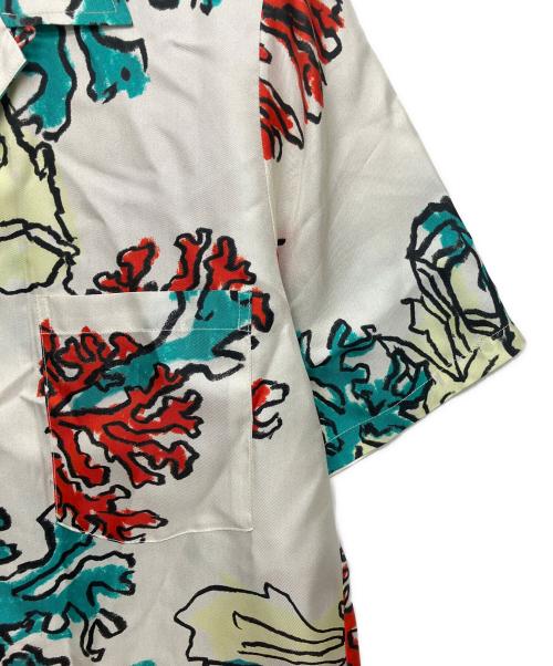 BANANATIME（バナナタイム）BANANATIME (バナナタイム) 302-112-14　アロハシャツ ホワイト サイズ:XSの古着・服飾アイテム