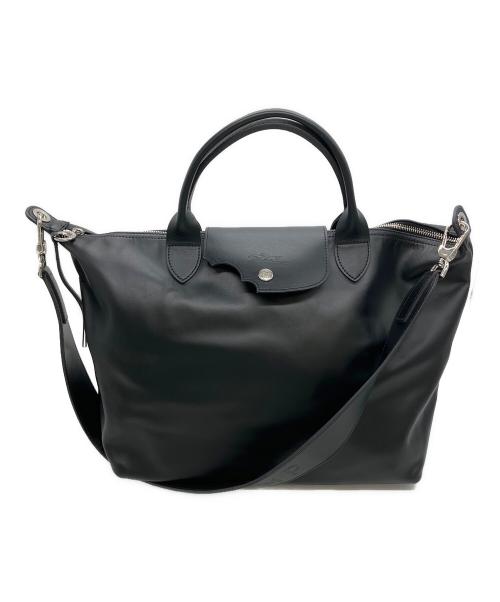 LONGCHAMP（ロンシャン）LONGCHAMP (ロンシャン) Mr.Bags プリアージュ エナジーL ブラックの古着・服飾アイテム