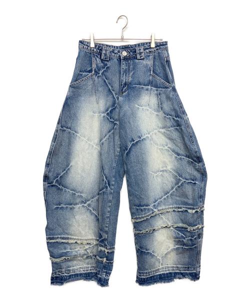 Emo Brother（Emo Brother）Emo Brother (Emo Brother) デニムパンツ ブラック サイズ:Lの古着・服飾アイテム