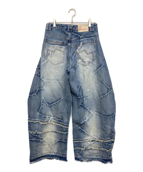 Emo Brother（Emo Brother）Emo Brother (Emo Brother) デニムパンツ ブラック サイズ:Lの古着・服飾アイテム