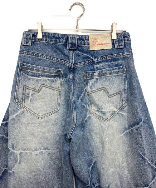 Emo Brother（Emo Brother）Emo Brother (Emo Brother) デニムパンツ ブラック サイズ:Lの古着・服飾アイテム