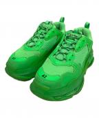 BALENCIAGAバレンシアガ）の古着「Triple S CLEAR SOLE　スニーカー」｜グリーン