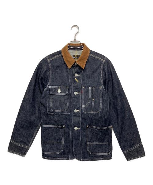 EIGHT G（エイトジー）EIGHT G (エイトジー) カバーオール ネイビー サイズ:36の古着・服飾アイテム