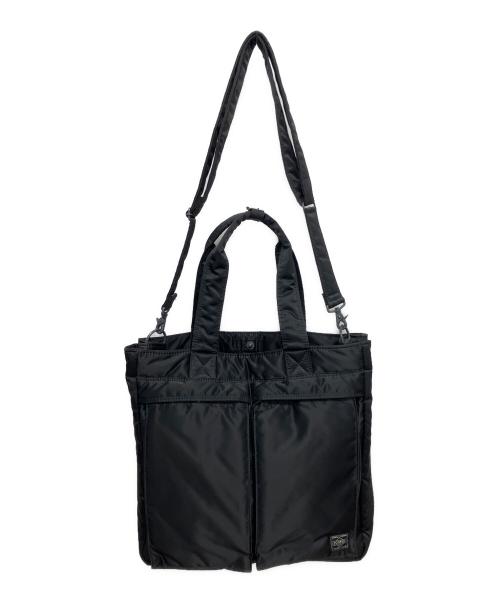 PORTER（ポーター）PORTER (ポーター) タンカー 2WAYバッグ ブラックの古着・服飾アイテム