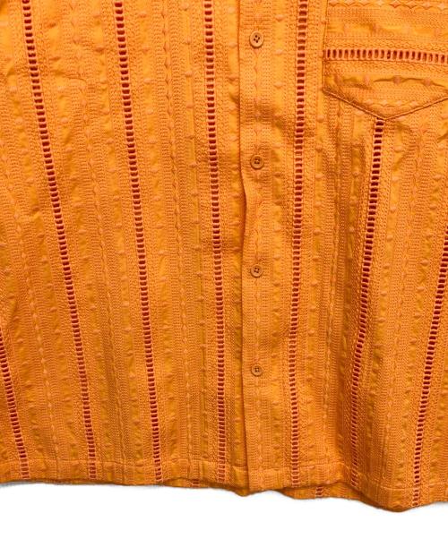 Schott（ショット）Schott (ショット) 半袖シャツ オレンジ サイズ:XLの古着・服飾アイテム