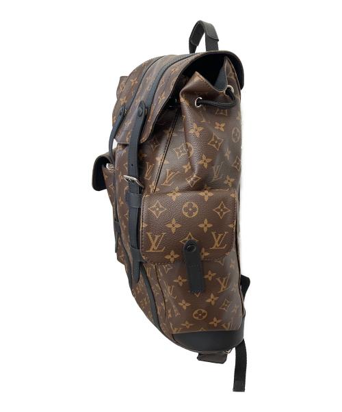 LOUIS VUITTON（ルイ ヴィトン）LOUIS VUITTON (ルイ ヴィトン) モノグラム マカサー クリストファーPM ブラウンの古着・服飾アイテム