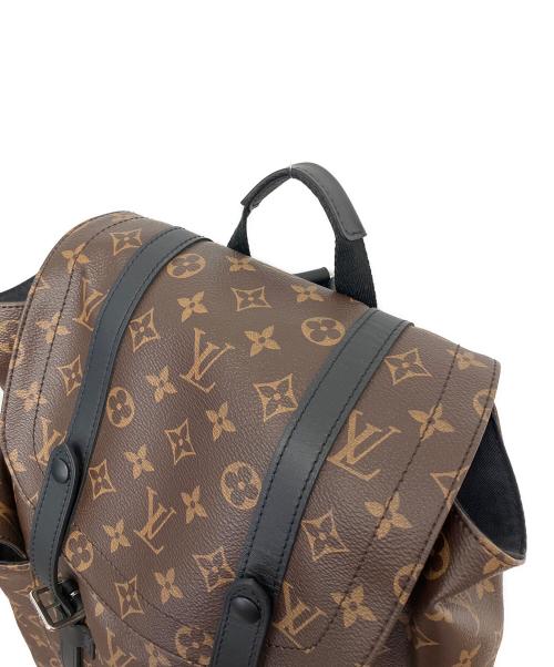 LOUIS VUITTON（ルイ ヴィトン）LOUIS VUITTON (ルイ ヴィトン) モノグラム マカサー クリストファーPM ブラウンの古着・服飾アイテム