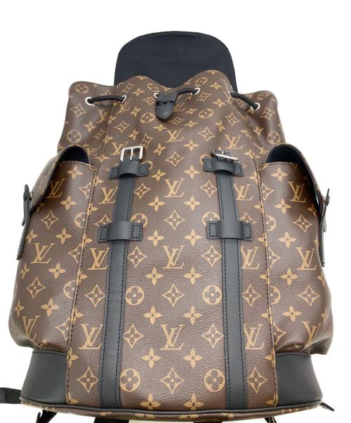 LOUIS VUITTON（ルイ ヴィトン）LOUIS VUITTON (ルイ ヴィトン) モノグラム マカサー クリストファーPM ブラウンの古着・服飾アイテム