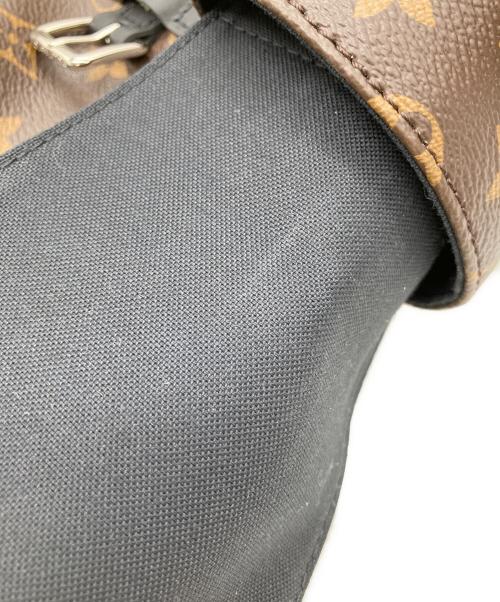 LOUIS VUITTON（ルイ ヴィトン）LOUIS VUITTON (ルイ ヴィトン) モノグラム マカサー クリストファーPM ブラウンの古着・服飾アイテム