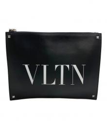 VALENTINO（ヴァレンティノ）の古着「クラッチバッグ」｜ブラック