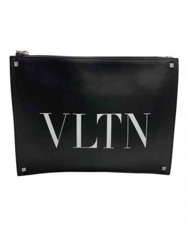 【正規品】 ヴァレンティノ クラッチ 【新品未使用】 Valentino 中古・古着通販】VALENTINO (ヴァレンティノ) クラッチバッグ ブラック