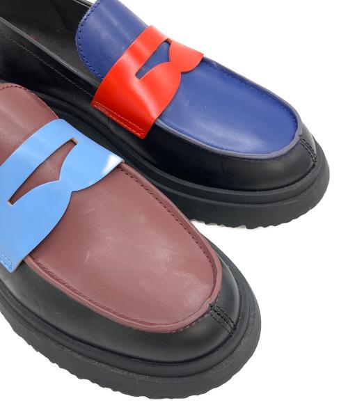 CAMPER（カンペール）CAMPER (カンペール) twins　ローファー マルチカラー サイズ:40の古着・服飾アイテム