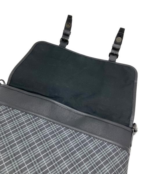 BURBERRY BLACK LABEL（バーバリーブラックレーベル）BURBERRY BLACK LABEL (バーバリーブラックレーベル) ショルダーバッグ ブラックの古着・服飾アイテム
