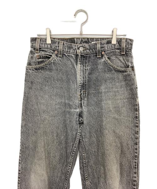 LEVI'S（リーバイス）LEVI'S (リーバイス) 90s 先染 ブラックデニムパンツ ブラック サイズ:83.5cm (W33)の古着・服飾アイテム