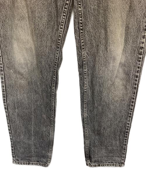 LEVI'S（リーバイス）LEVI'S (リーバイス) 90s 先染 ブラックデニムパンツ ブラック サイズ:83.5cm (W33)の古着・服飾アイテム