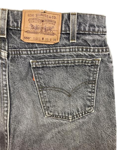 LEVI'S（リーバイス）LEVI'S (リーバイス) 90s 先染 ブラックデニムパンツ ブラック サイズ:83.5cm (W33)の古着・服飾アイテム