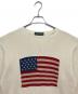 POLO COUNTRY (ポロカントリー) RALPH LAUREN (ラルフローレン) Ｍ-010-0001　厚手ニット アイボリー サイズ:L：10000円