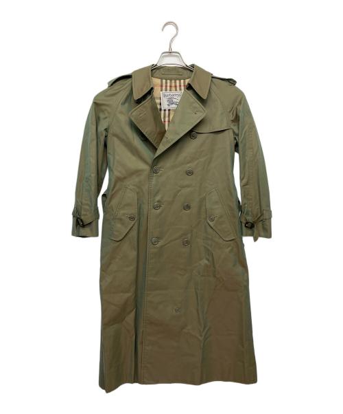 Burberry's（バーバリーズ）Burberry's (バーバリーズ) トレンチコート 玉虫色 サイズ:胸囲82　腰囲92　身長155の古着・服飾アイテム