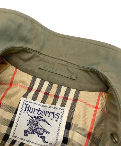 Burberry's（バーバリーズ）Burberry's (バーバリーズ) トレンチコート 玉虫色 サイズ:胸囲82　腰囲92　身長155の古着・服飾アイテム