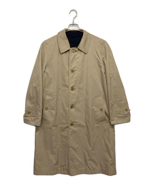 Burberry's（バーバリーズ）Burberry's (バーバリーズ) リバーシブルコート ブルー×ベージュ サイズ:32の古着・服飾アイテム