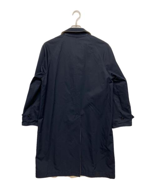 Burberry's（バーバリーズ）Burberry's (バーバリーズ) リバーシブルコート ブルー×ベージュ サイズ:32の古着・服飾アイテム
