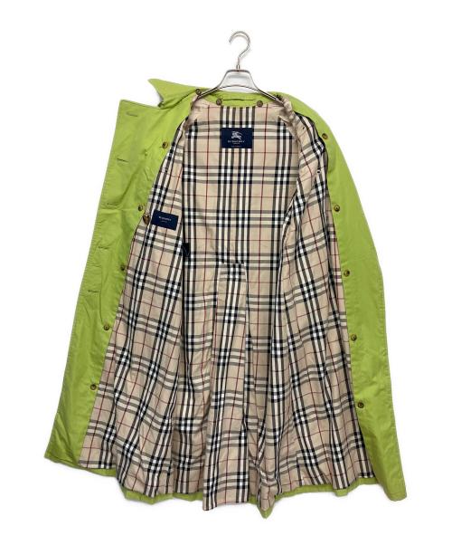 BURBERRY LONDON（バーバリーロンドン）BURBERRY LONDON (バーバリーロンドン) トレンチコート 黄緑 サイズ:10の古着・服飾アイテム