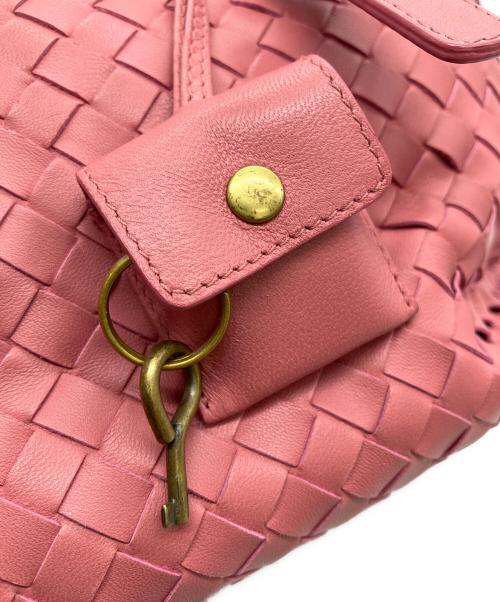 BOTTEGA VENETA（ボッテガベネタ）BOTTEGA VENETA (ボッテガベネタ) ボストンバッグ ピンクの古着・服飾アイテム