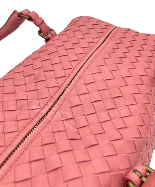 BOTTEGA VENETA（ボッテガベネタ）BOTTEGA VENETA (ボッテガベネタ) ボストンバッグ ピンクの古着・服飾アイテム