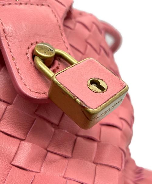 BOTTEGA VENETA（ボッテガベネタ）BOTTEGA VENETA (ボッテガベネタ) ボストンバッグ ピンクの古着・服飾アイテム