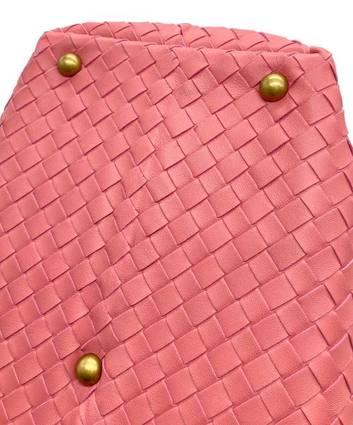 BOTTEGA VENETA（ボッテガベネタ）BOTTEGA VENETA (ボッテガベネタ) ボストンバッグ ピンクの古着・服飾アイテム