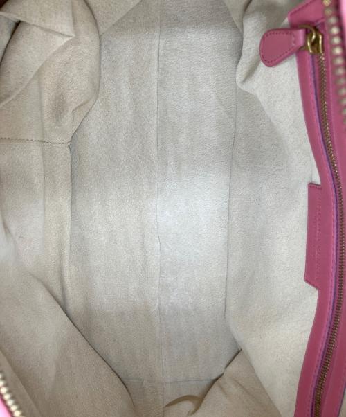 BOTTEGA VENETA（ボッテガベネタ）BOTTEGA VENETA (ボッテガベネタ) ボストンバッグ ピンクの古着・服飾アイテム