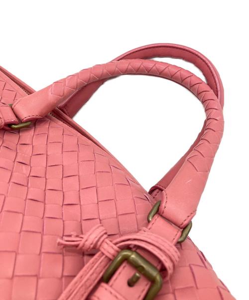 BOTTEGA VENETA（ボッテガベネタ）BOTTEGA VENETA (ボッテガベネタ) ボストンバッグ ピンクの古着・服飾アイテム