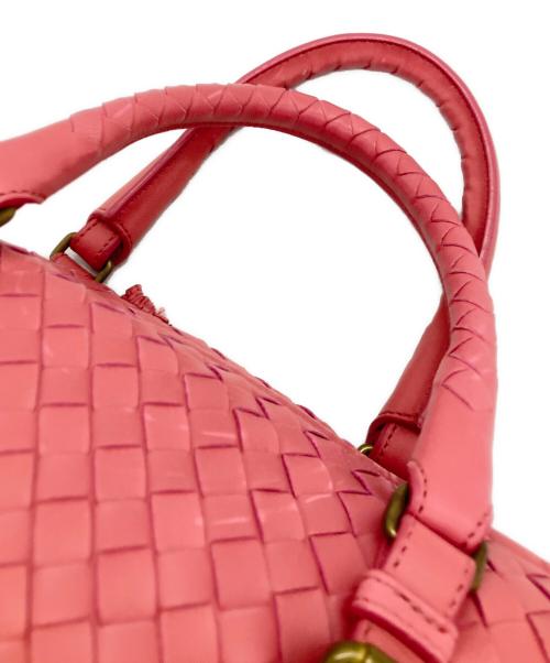 BOTTEGA VENETA（ボッテガベネタ）BOTTEGA VENETA (ボッテガベネタ) ボストンバッグ ピンクの古着・服飾アイテム