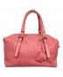 BOTTEGA VENETA（ボッテガベネタ）の古着「ボストンバッグ」｜ピンク