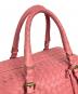 中古・古着 BOTTEGA VENETA (ボッテガベネタ) ボストンバッグ ピンク：58000円
