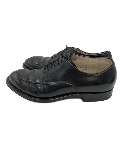 Alden（オールデン）ALDEN (オールデン) UNITED ARROWS (ユナイテッドアローズ) 5433　Vチップシューズ ブラック サイズ:８　1/2の古着・服飾アイテム