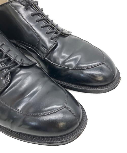 Alden（オールデン）ALDEN (オールデン) UNITED ARROWS (ユナイテッドアローズ) 5433　Vチップシューズ ブラック サイズ:８　1/2の古着・服飾アイテム