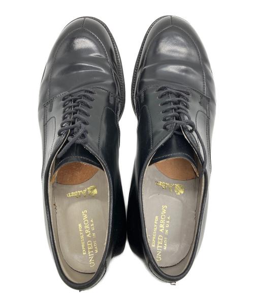 Alden（オールデン）ALDEN (オールデン) UNITED ARROWS (ユナイテッドアローズ) 5433　Vチップシューズ ブラック サイズ:８　1/2の古着・服飾アイテム