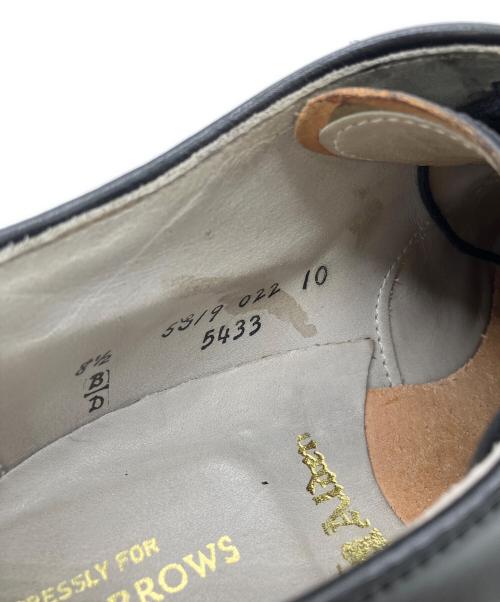 Alden（オールデン）ALDEN (オールデン) UNITED ARROWS (ユナイテッドアローズ) 5433　Vチップシューズ ブラック サイズ:８　1/2の古着・服飾アイテム