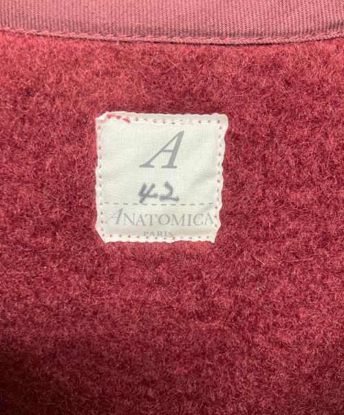 ANATOMICA（アナトミカ）ANATOMICA (アナトミカ) ビーチクロスウールベスト 530-522-08 レッド サイズ:Lの古着・服飾アイテム