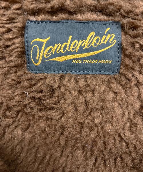 TENDERLOIN（テンダーロイン）TENDERLOIN (テンダーロイン) スウェードベスト ブラウン サイズ:Sの古着・服飾アイテム