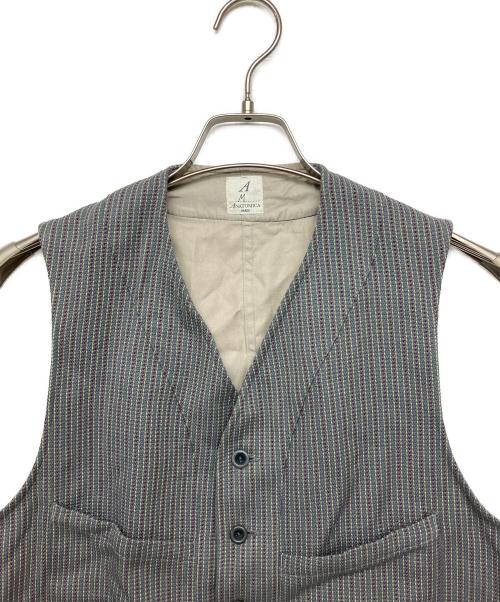 ANATOMICA（アナトミカ）ANATOMICA (アナトミカ) ベスト グレー サイズ:Mの古着・服飾アイテム