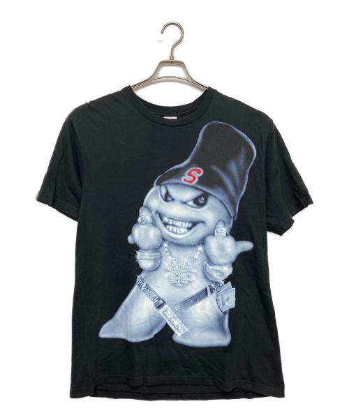 SUPREME（シュプリーム）Supreme (シュプリーム) Snowman tee ブラック サイズ:Mの古着・服飾アイテム