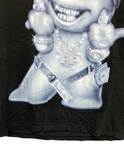 SUPREME（シュプリーム）Supreme (シュプリーム) Snowman tee ブラック サイズ:Mの古着・服飾アイテム