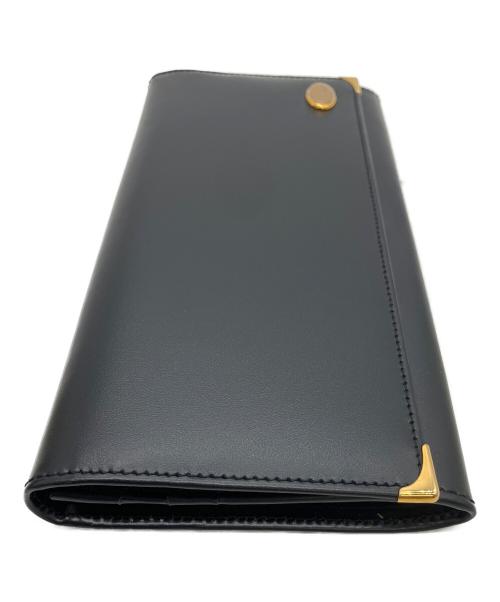 dunhill（ダンヒル）dunhill (ダンヒル) 長財布 ブラックの古着・服飾アイテム