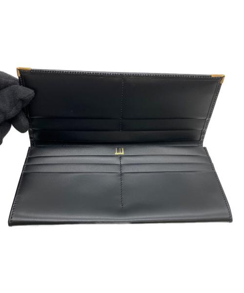 dunhill（ダンヒル）dunhill (ダンヒル) 長財布 ブラックの古着・服飾アイテム
