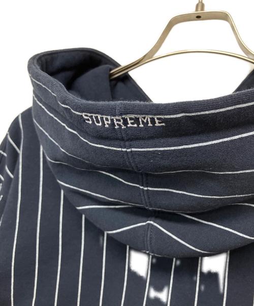SUPREME（シュプリーム）Supreme (シュプリーム) Devil S Logo Zip Up Hooded Sweatshirt 26SS　ジップパーカー ネイビー サイズ:Mの古着・服飾アイテム