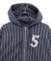 Supreme (シュプリーム) Devil S Logo Zip Up Hooded Sweatshirt 26SS　ジップパーカー ネイビー サイズ:M：28000円