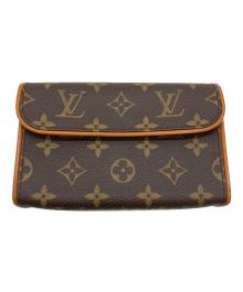 LOUIS VUITTON（ルイ ヴィトン）の古着「M51855 モノグラム ポシェットフロランティーヌ ウエストポーチ」｜ブラウン